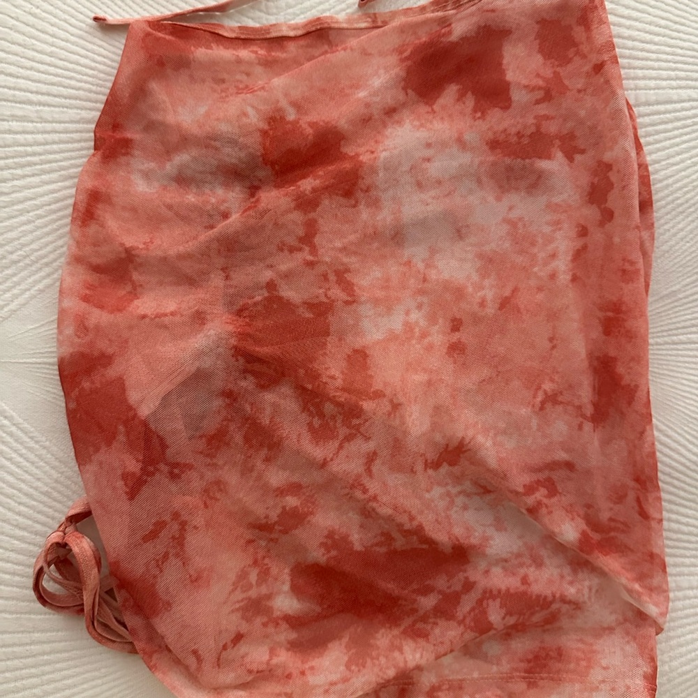 Pink Tie-Dye Swimsuit Cover Up - Picture 5 of 6